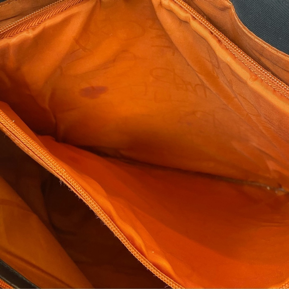 STUDIO by Diane von Furstenberg Black Tote Shoulder Laptop Bag Weekender Purse - Picture 10 of 14